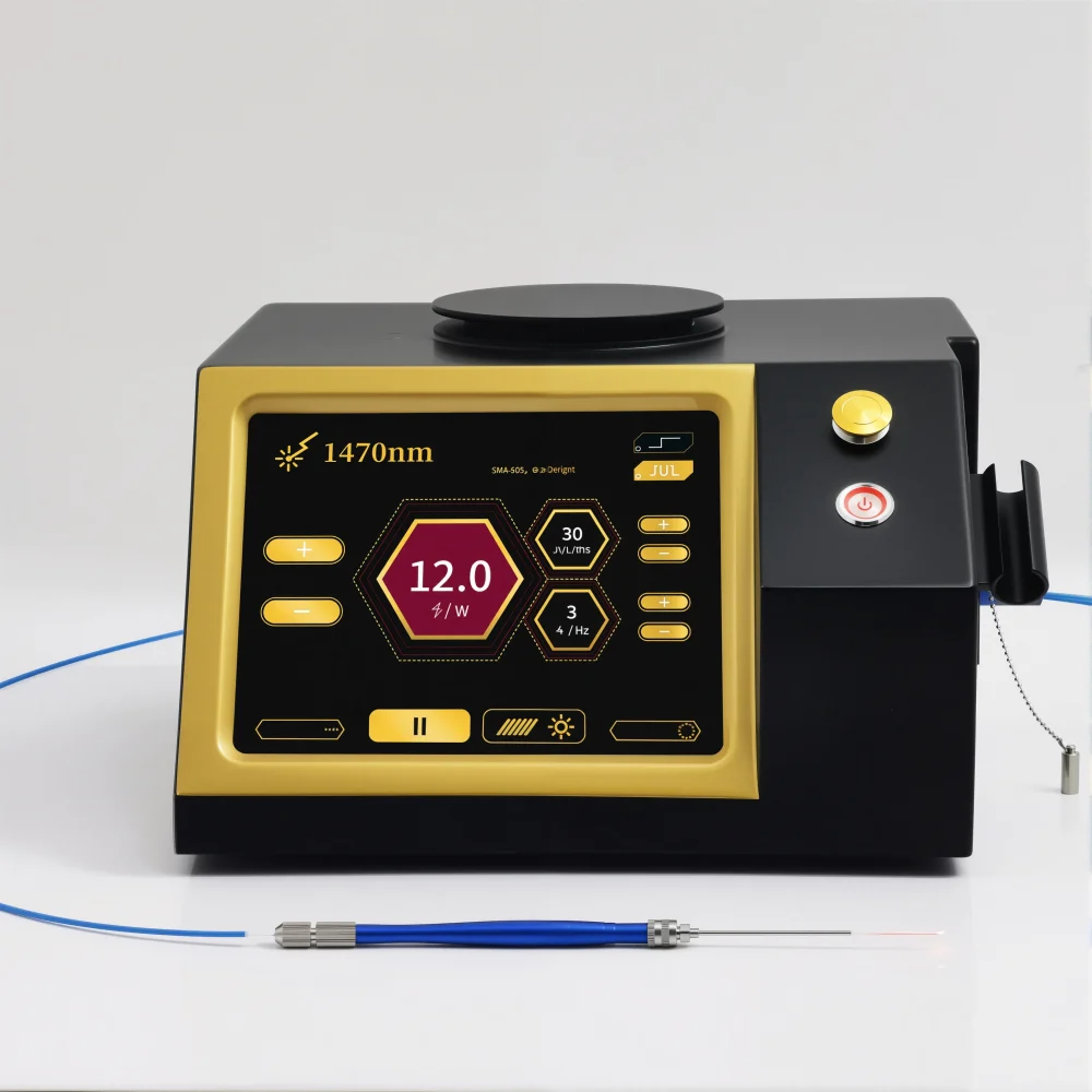 Gleisan DualFiber Black-Gold 1470nm & 980nm Diode Laser – Endolift & Lipolysis System - Image 3