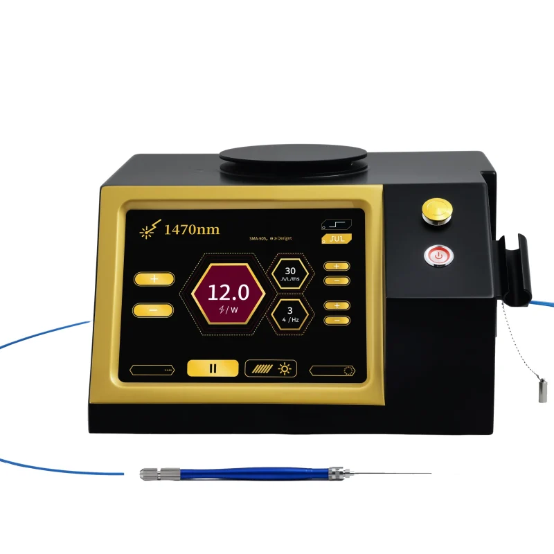 Gleisan DualFiber Black-Gold 1470nm & 980nm Diode Laser – Endolift & Lipolysis System