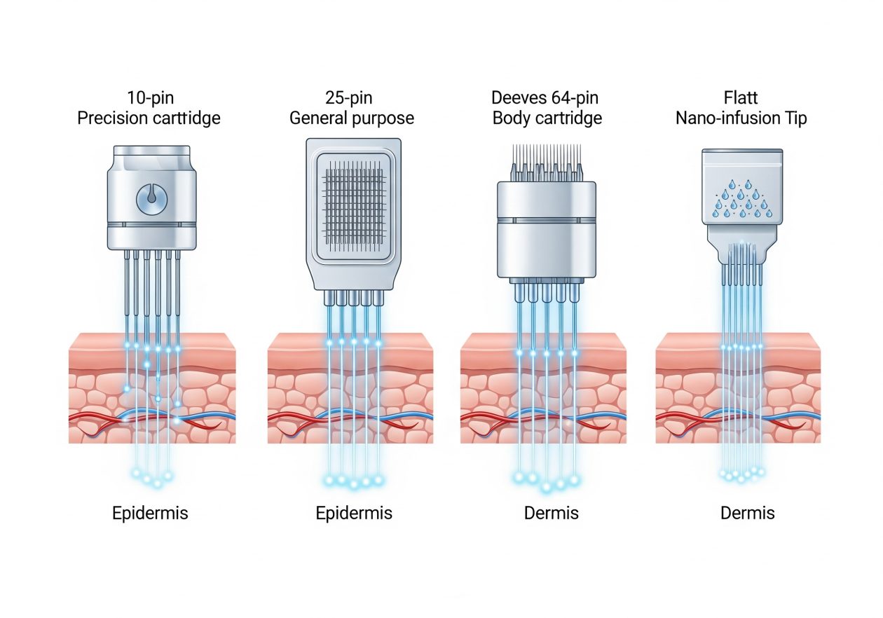 The Ultimate Guide to Microneedling Cartridges: A Blueprint for Flawless Skin 1 Microneedling Cartridges