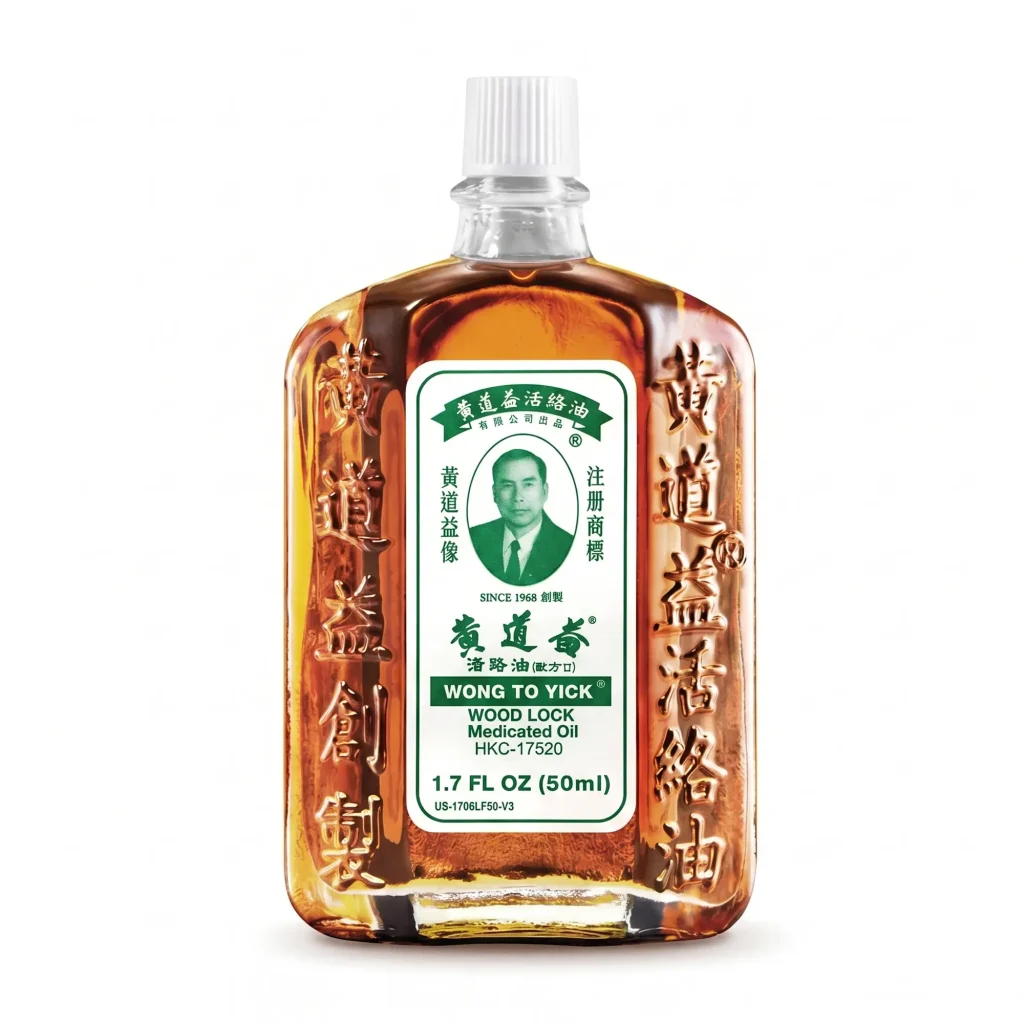 Wellness topical bottle on a clean clinical surface