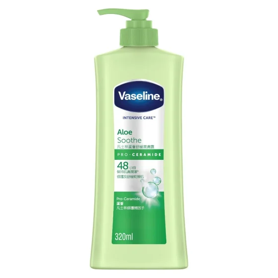 Vaseline凡士林潤膚露(蘆薈舒緩) 320毫升