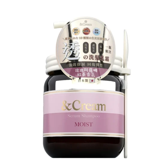 &Cream 3-in-1 Serum Cream Moist Shampoo 450g