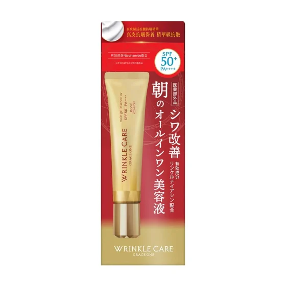 Kose Cosmeport Grace One Wrinkle Care Moist Gel Essence UV SPF50+ PA++++ 40g