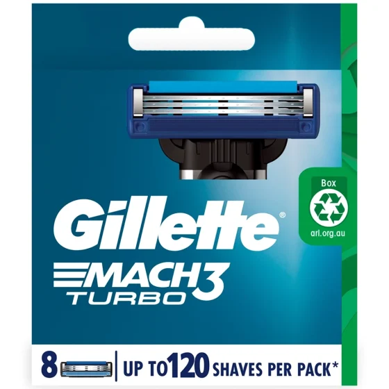 Gillette吉列Mach3鋒速3突破系列剃鬚刀頭 8片