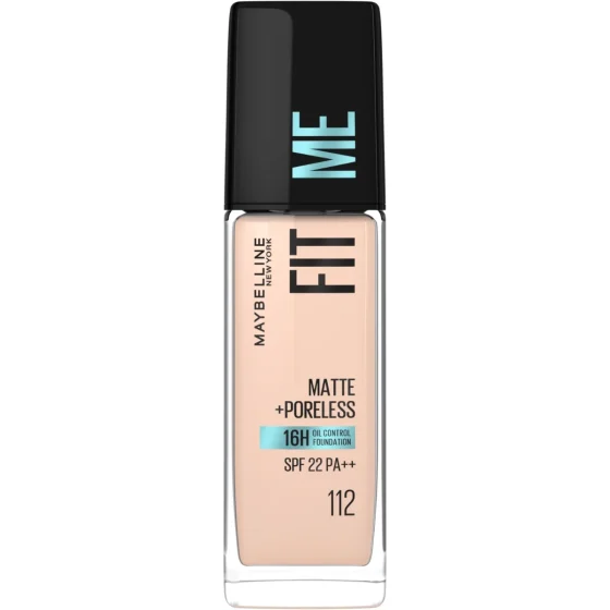 Maybelline Fit me!反孔特霧粉底液#112 30毫升