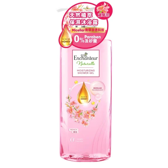 Enchanteur艾詩天然植萃保濕沐浴露(鳶尾花) 510克