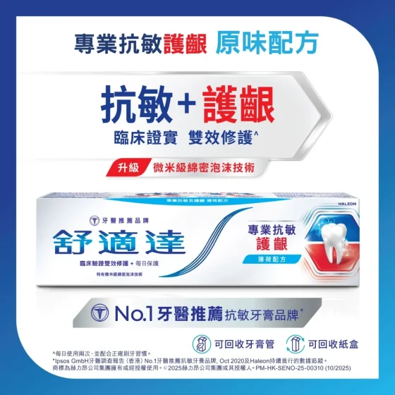 Sensodyne舒適達專業抗敏護齦牙膏 100克