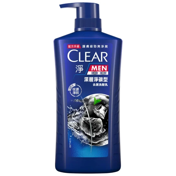 Clear 淨男士去屑洗髮乳 - 深層淨碳 750克