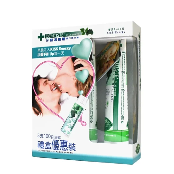 Dentiste Plus牙醫選夜用爽口氣牙膏 100克 x 3支