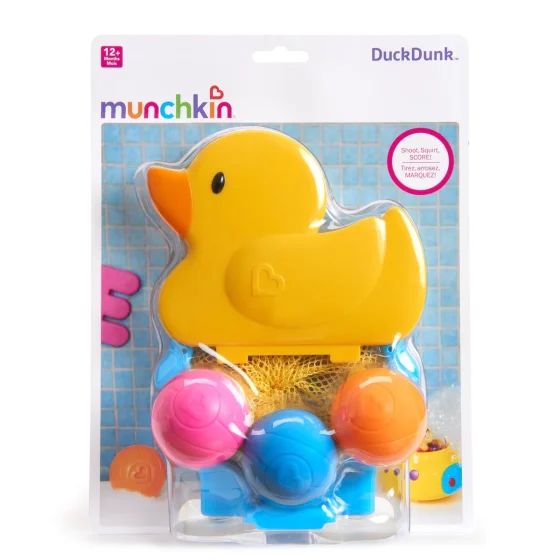 Munchkin DuckDunk鴨子籃球沐浴玩具 1套