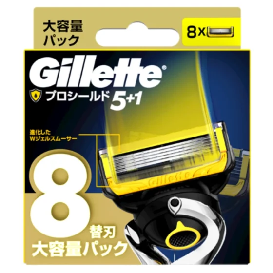 Gillette吉列ProShield鋒護系列剃鬚刀頭 8片