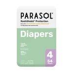 Parasol Clear+Dry超透氣水凝尿片(4號/大碼) 54片