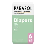 Parasol Clear+Dry超透氣水凝尿片(6號/加加大碼) 40片