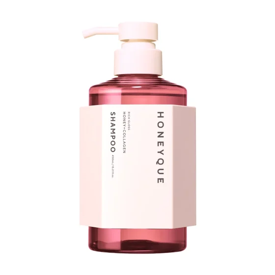 Honeyque蜂蜜膠原亮澤彈韌洗髮露 450毫升