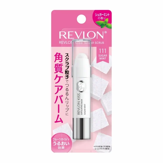 Revlon露華濃砂糖微粒磨砂潤唇膏(111 薄荷糖香味) 1支