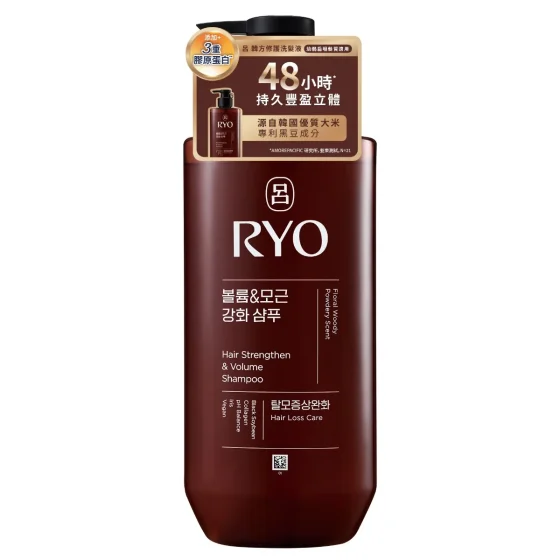 RYO Hair Strengthen & Volume Shampoo 480ml