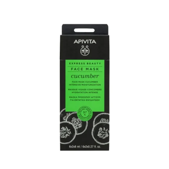 APIVITA青瓜高效保湿面膜 8毫升 x 12包