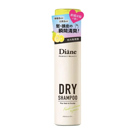 Moist Diane Perfect Beauty Dry Shampoo (Fresh Citrus & Pear) 95g