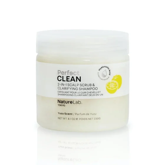 NatureLab Tokyo东京科研发完美洁净丰盈原糖泡沫洗发膏(日本柚子香) 230克