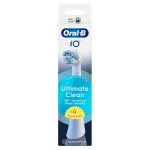 Oral-B iO Ultimate Clean Brush Head (White) 4pcs (Old/New Package Random Delivery)