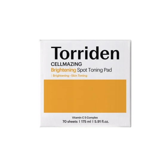 Torriden桃瑞丹維他命C亮白淡斑棉片 70片
