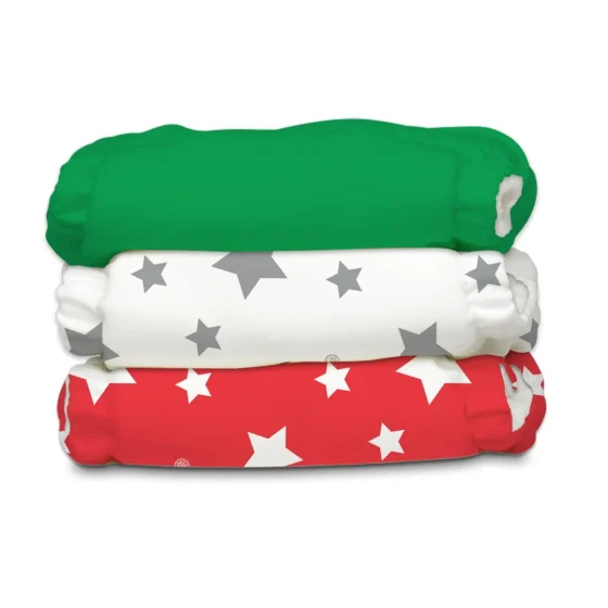 Charlie Banana环保尿布均码 - 托斯卡纳 3件 + 金装片芯 6条